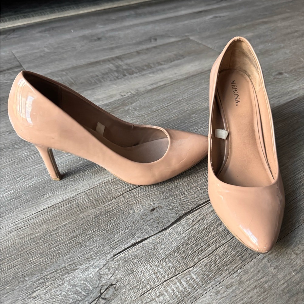 Merona Nude Pumps - Size 8